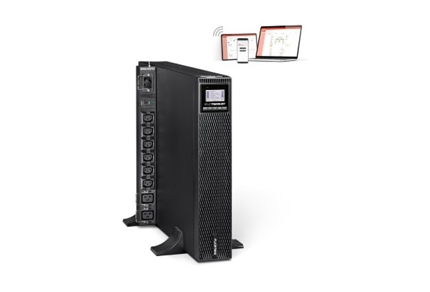 SLC TWIN RT3 4-10 kVA / SAI IoT On-line doble conversión torre/rack de 4 kVA a 10 kVA con FP = 1